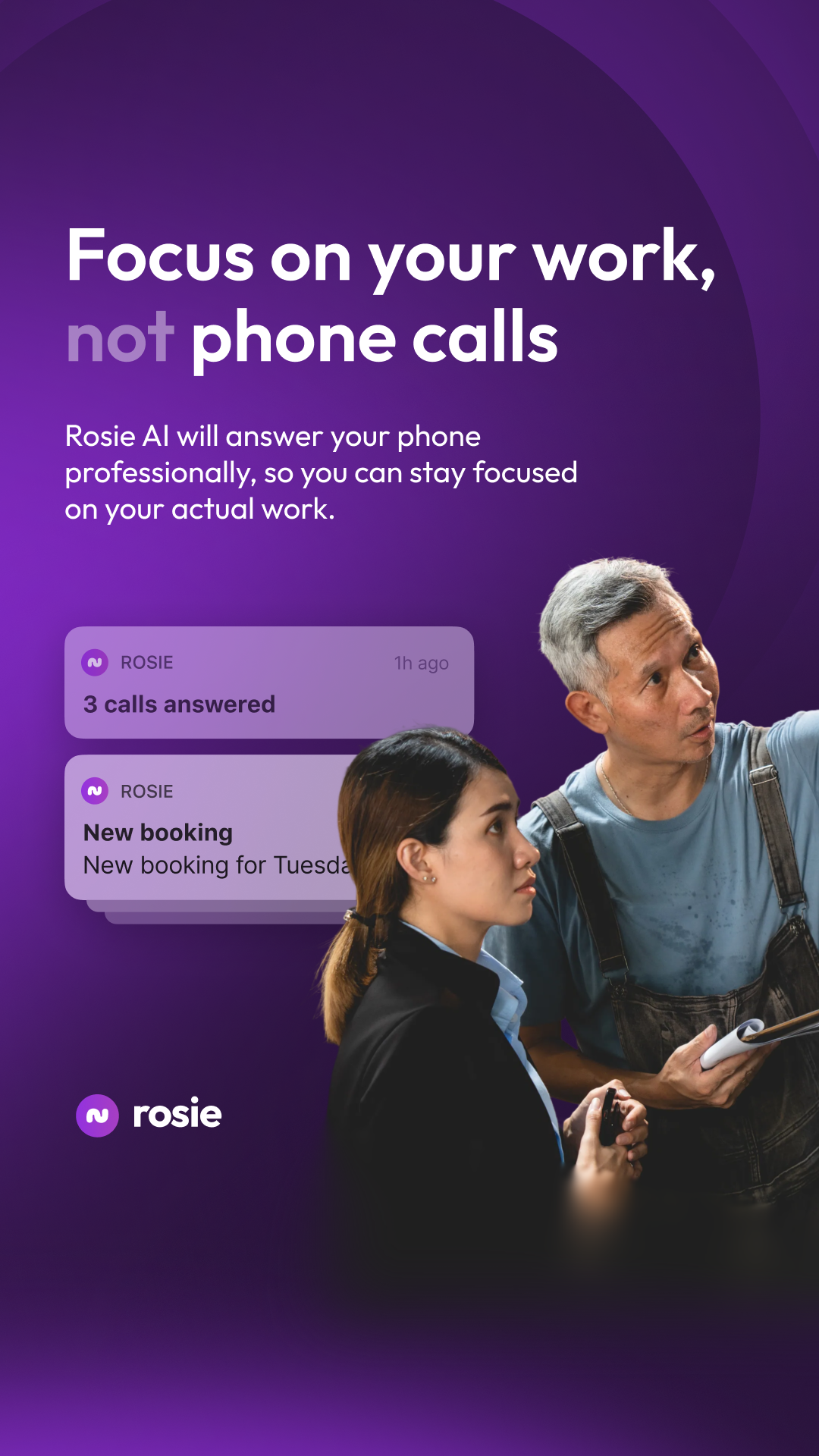Rosie Facebook ad