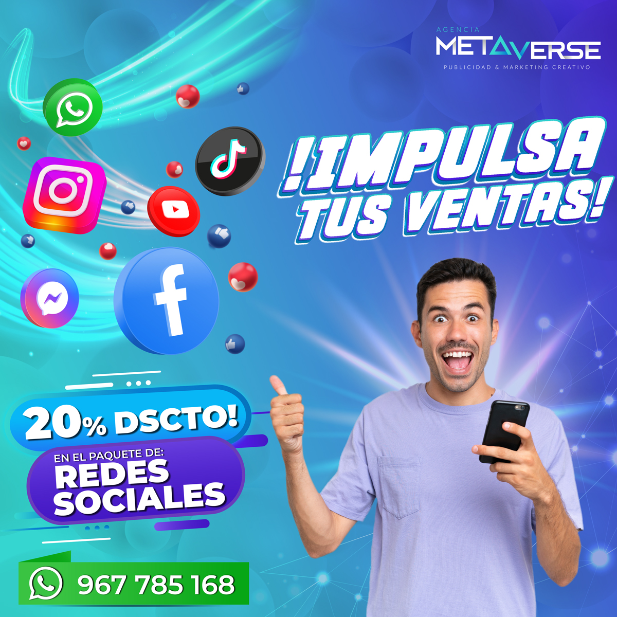 Agencia Metaverse Facebook ad