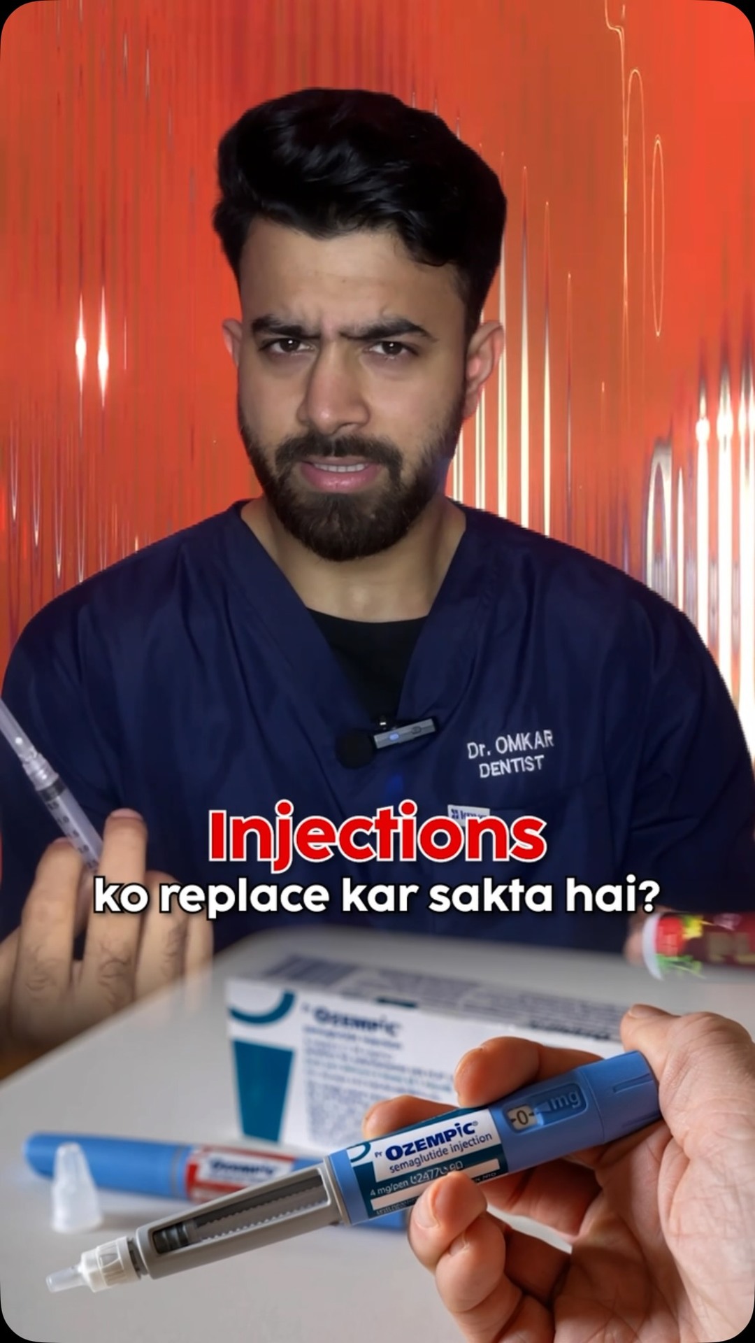 Dr. Omkar BDS Facebook ad: Comment LINK and I’ll DM you the link…