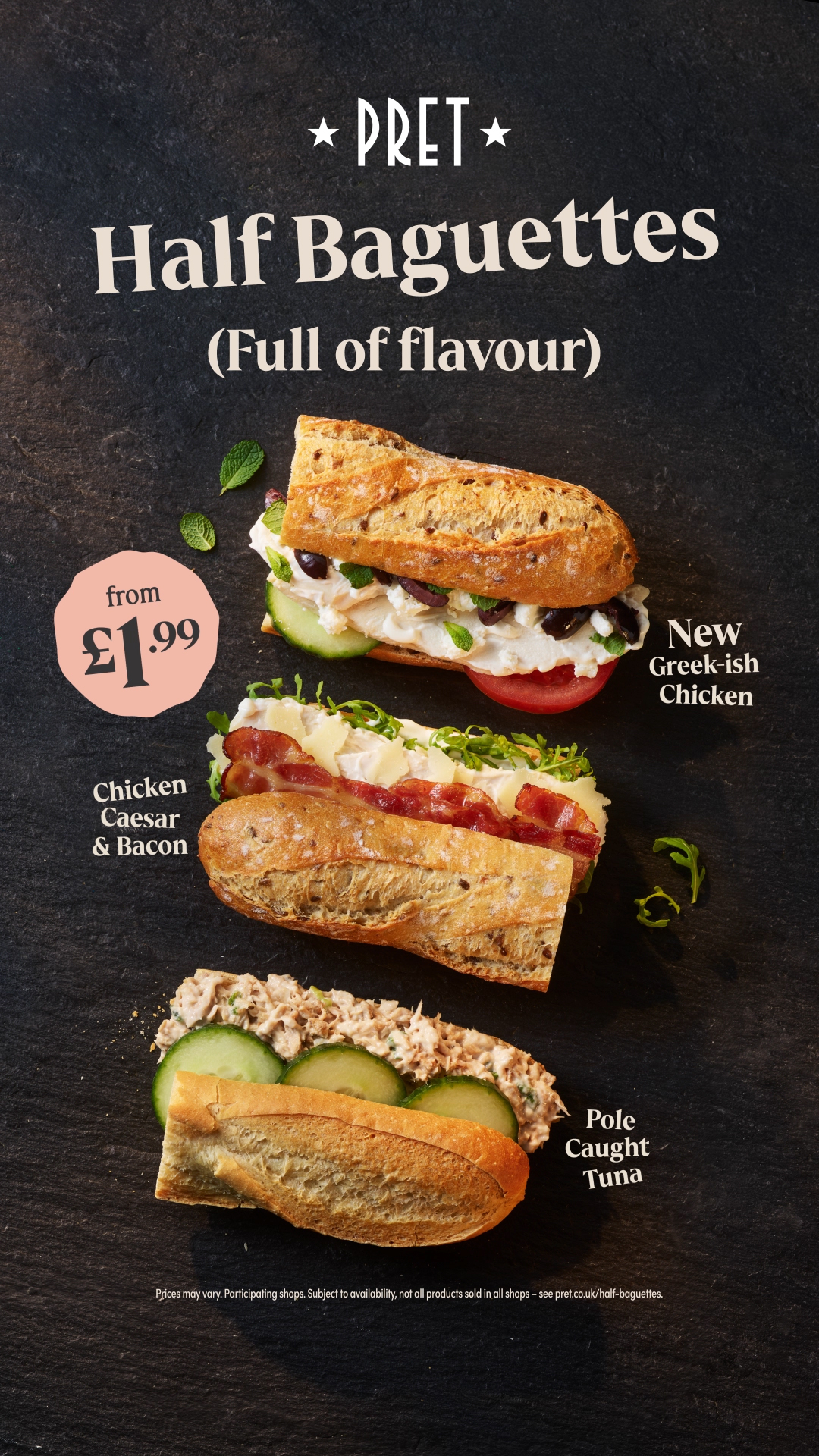 Pret A Manger Facebook ad from Jan 13, 2026