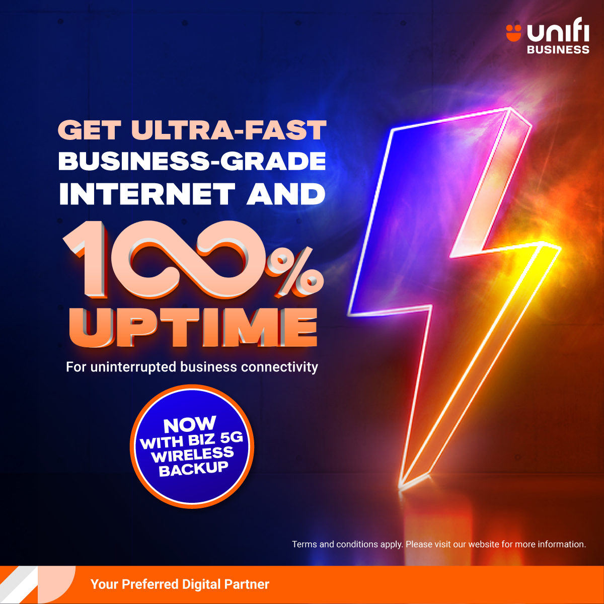 Unifi Business Facebook ad