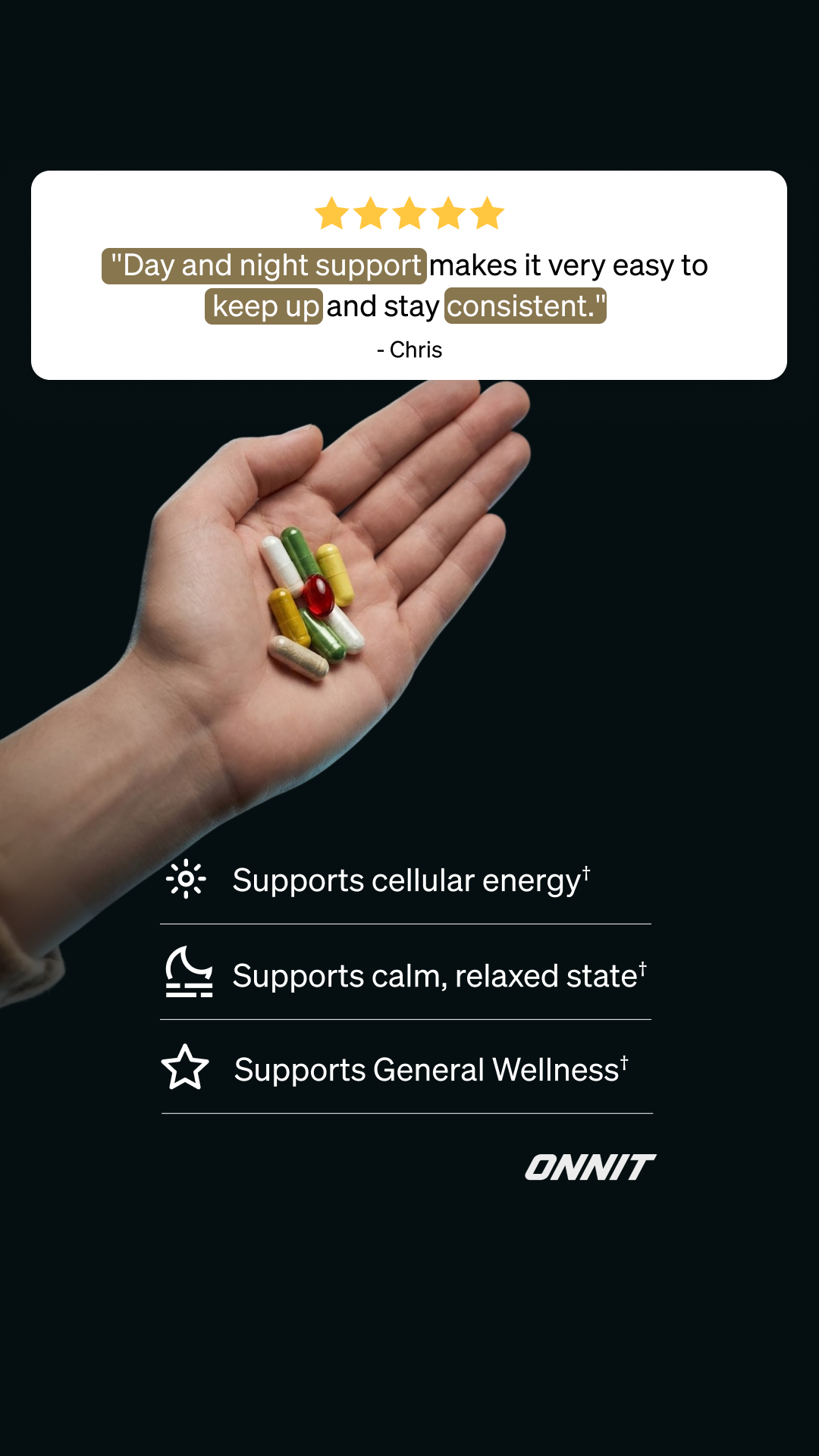 Onnit Facebook ad