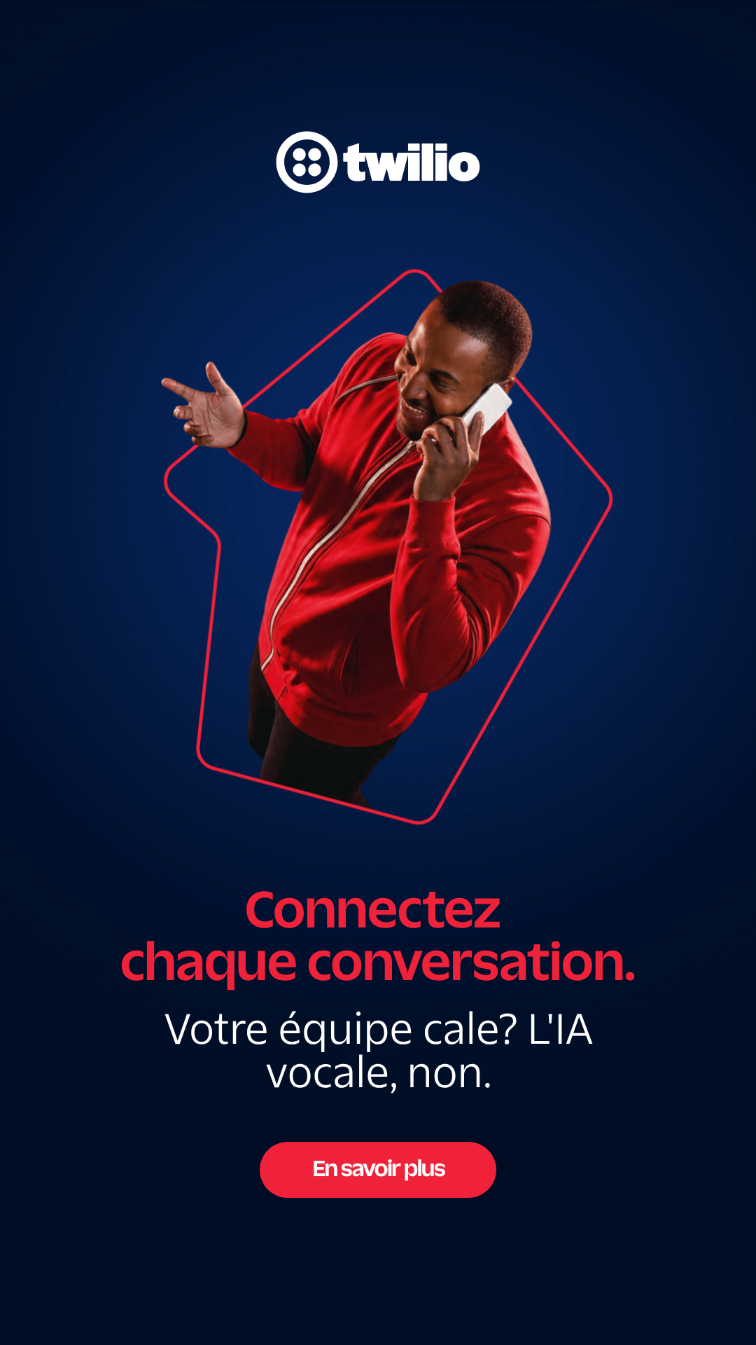 Twilio Facebook ad
