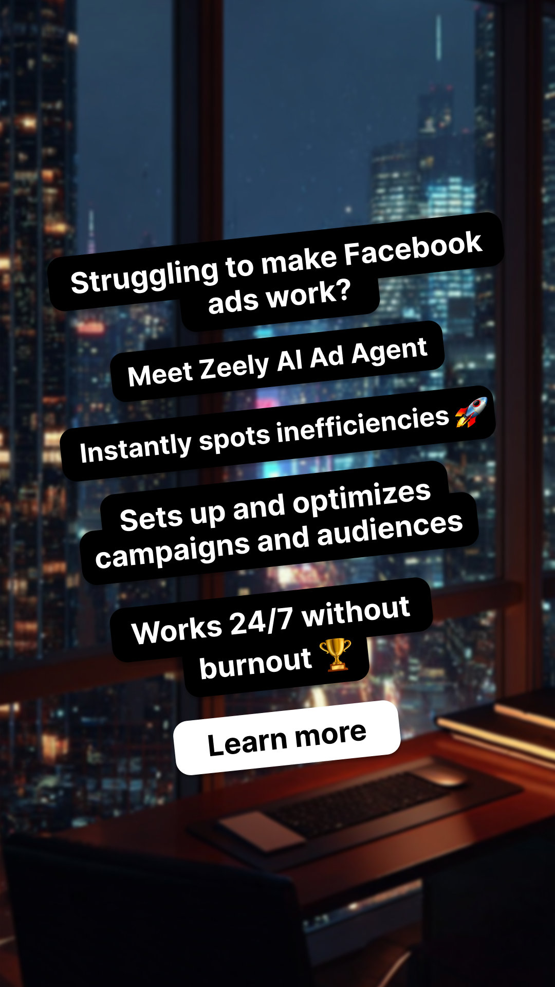 Zeely Facebook ad