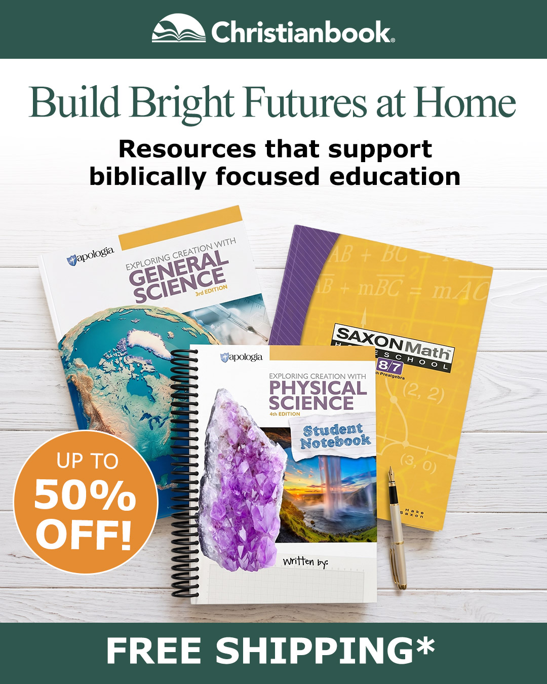 Christianbook Facebook ad