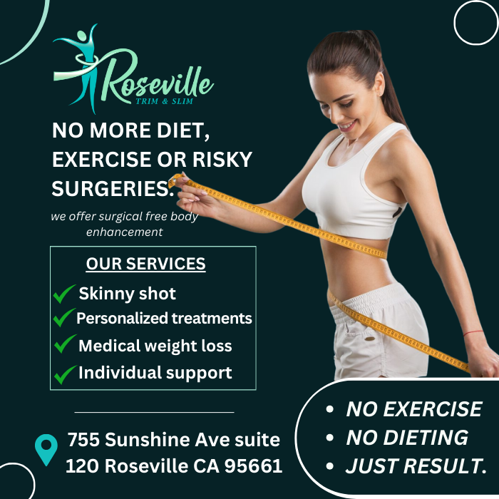 Roseville Trim And Slim Facebook ad: Ready to Feel Your Best? Let’s Make Weight Loss Simple!