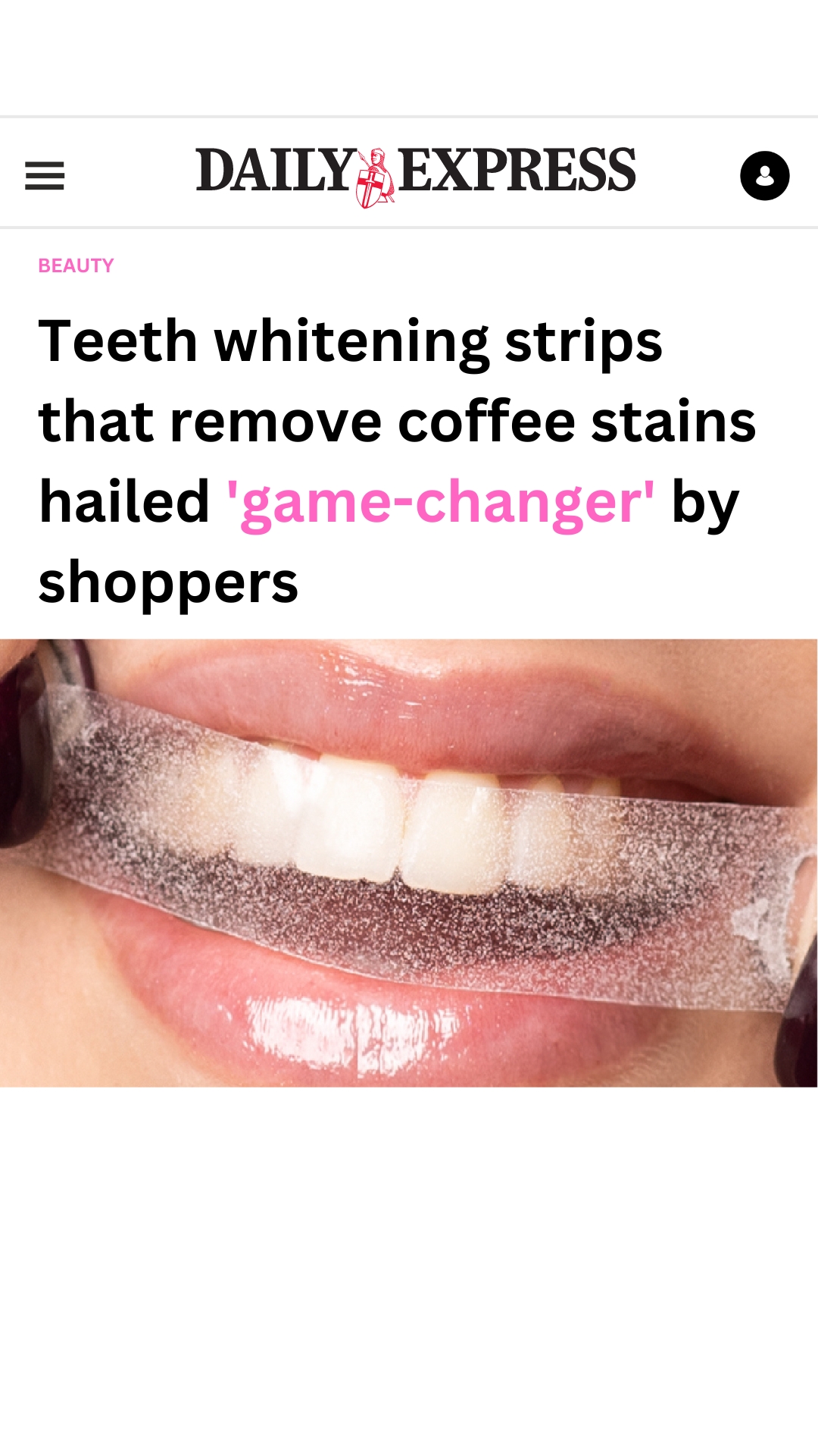 HeySmile Facebook ad