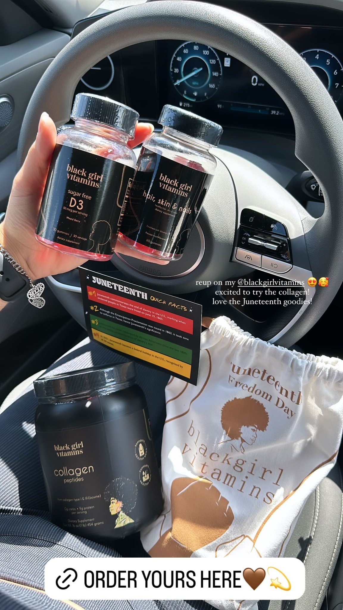 Black Girl Vitamins Facebook ad