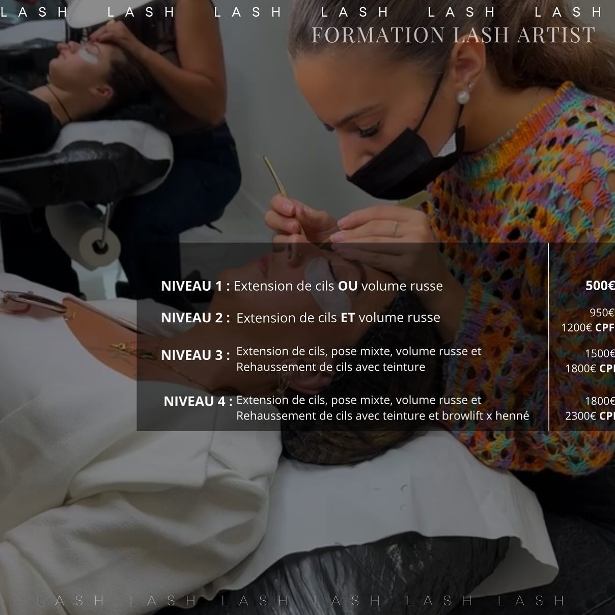 eyesperfect__ Facebook ad: FORMATION LASH ARTIST β’