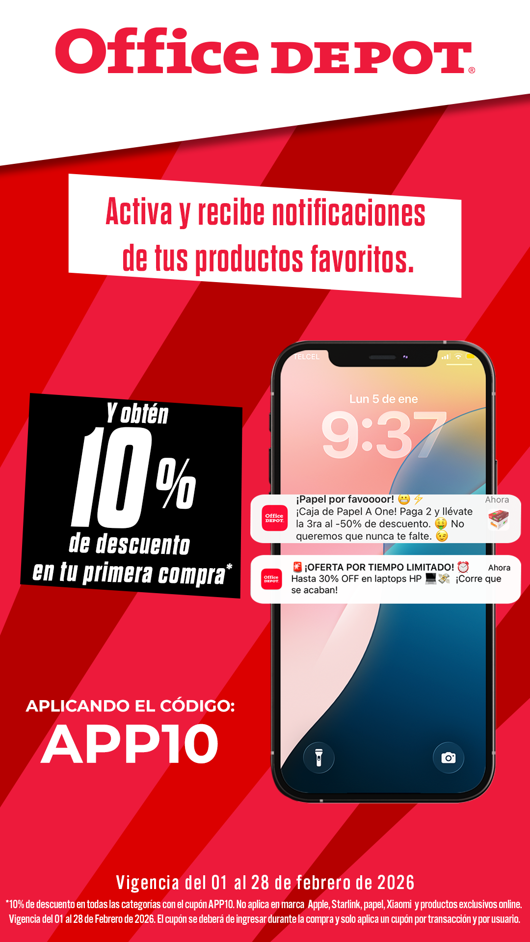 Office Depot México Facebook ad