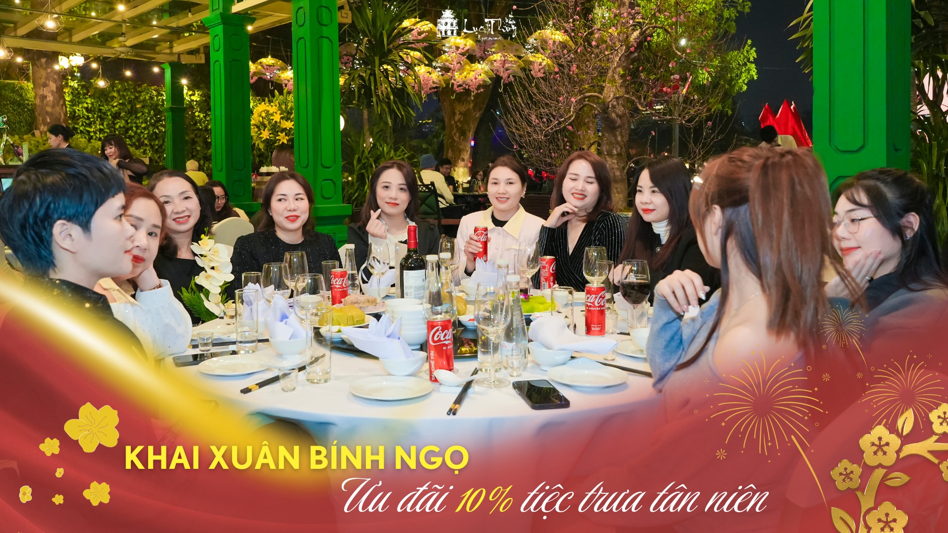 Luc Thuy Restaurant & Lounge Facebook ad