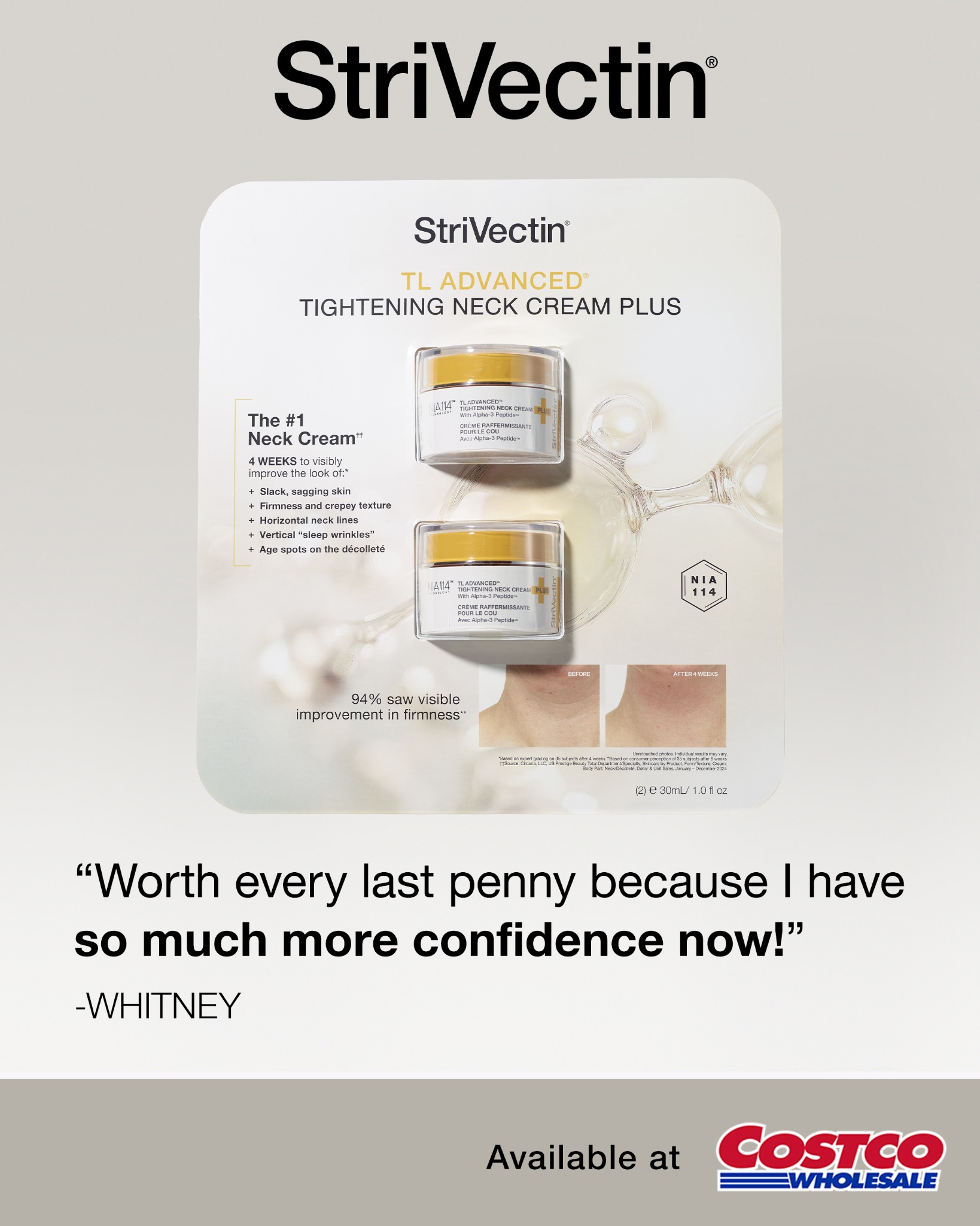 StriVectin Facebook ad