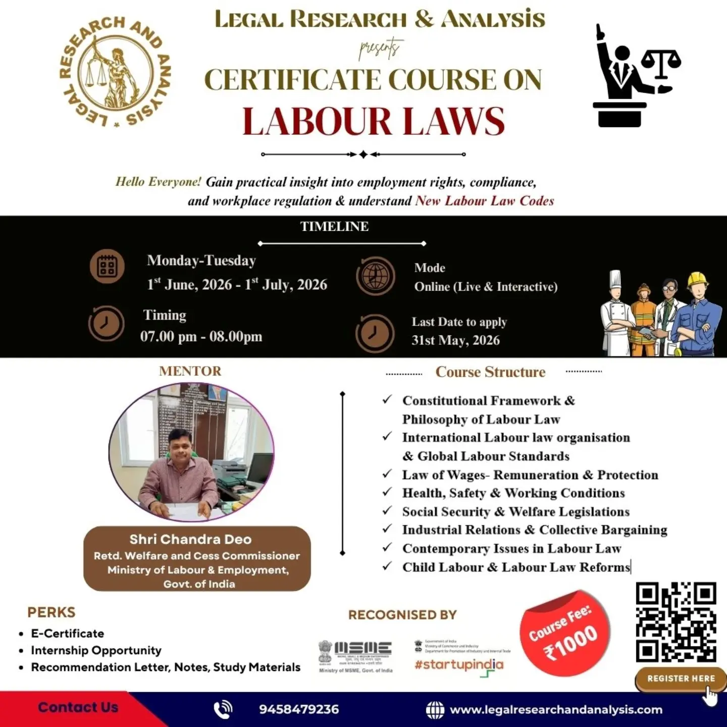 Legal Research & Analysis Facebook ad