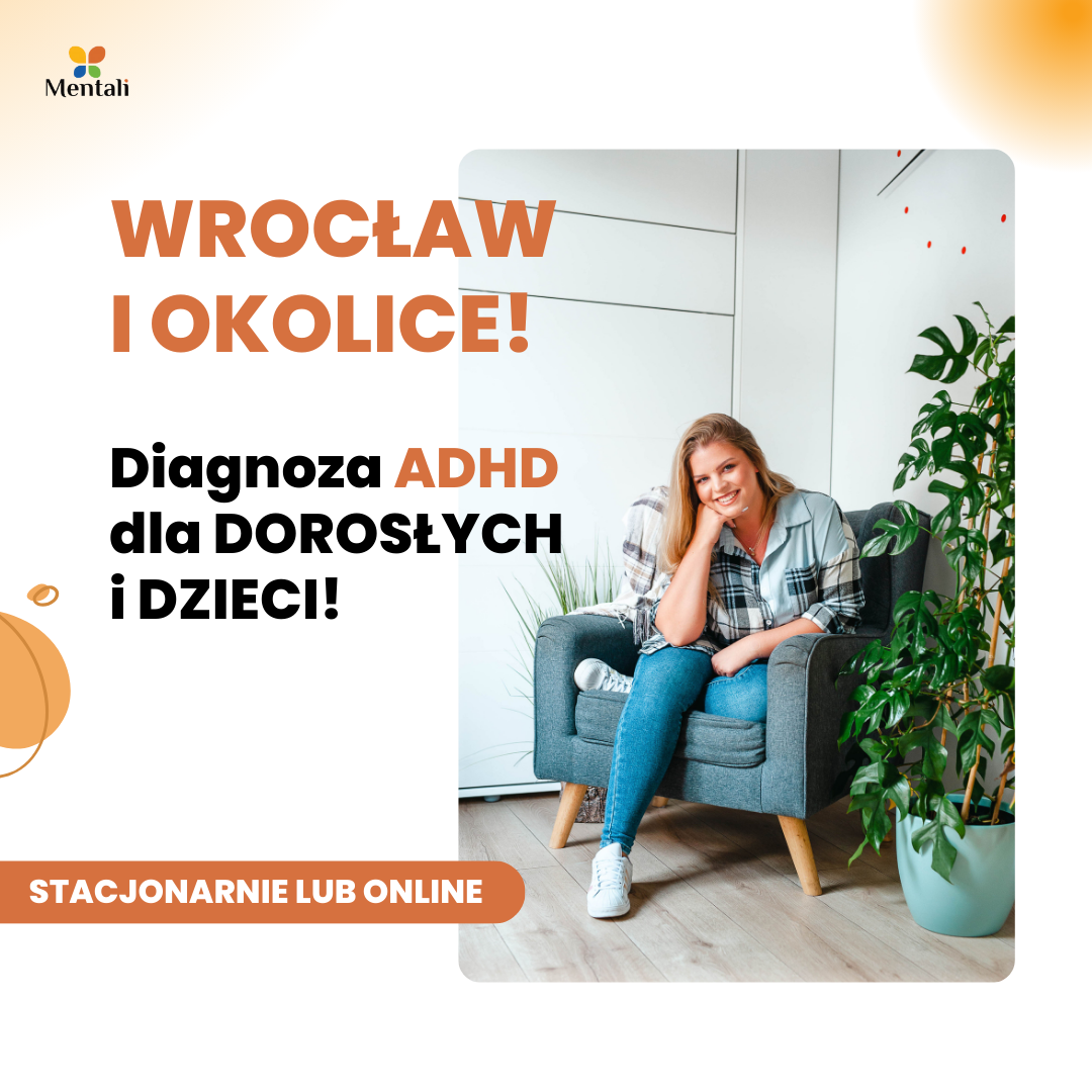 Mentali - Centrum Rozwoju i Wsparcia Facebook ad: -10%! - Pakiety diagnozy ADHD