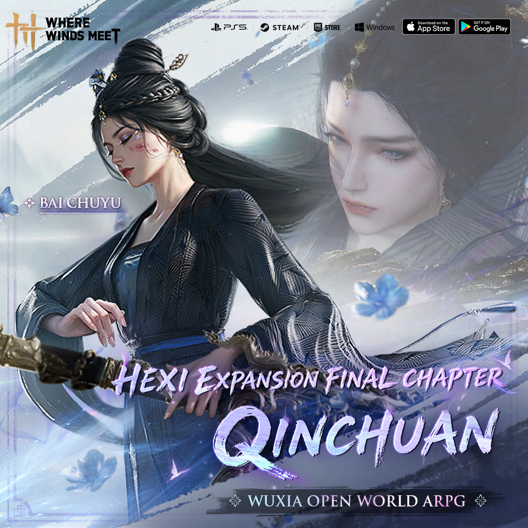 Where Winds Meet Facebook ad: Wuxia Open World ARPG