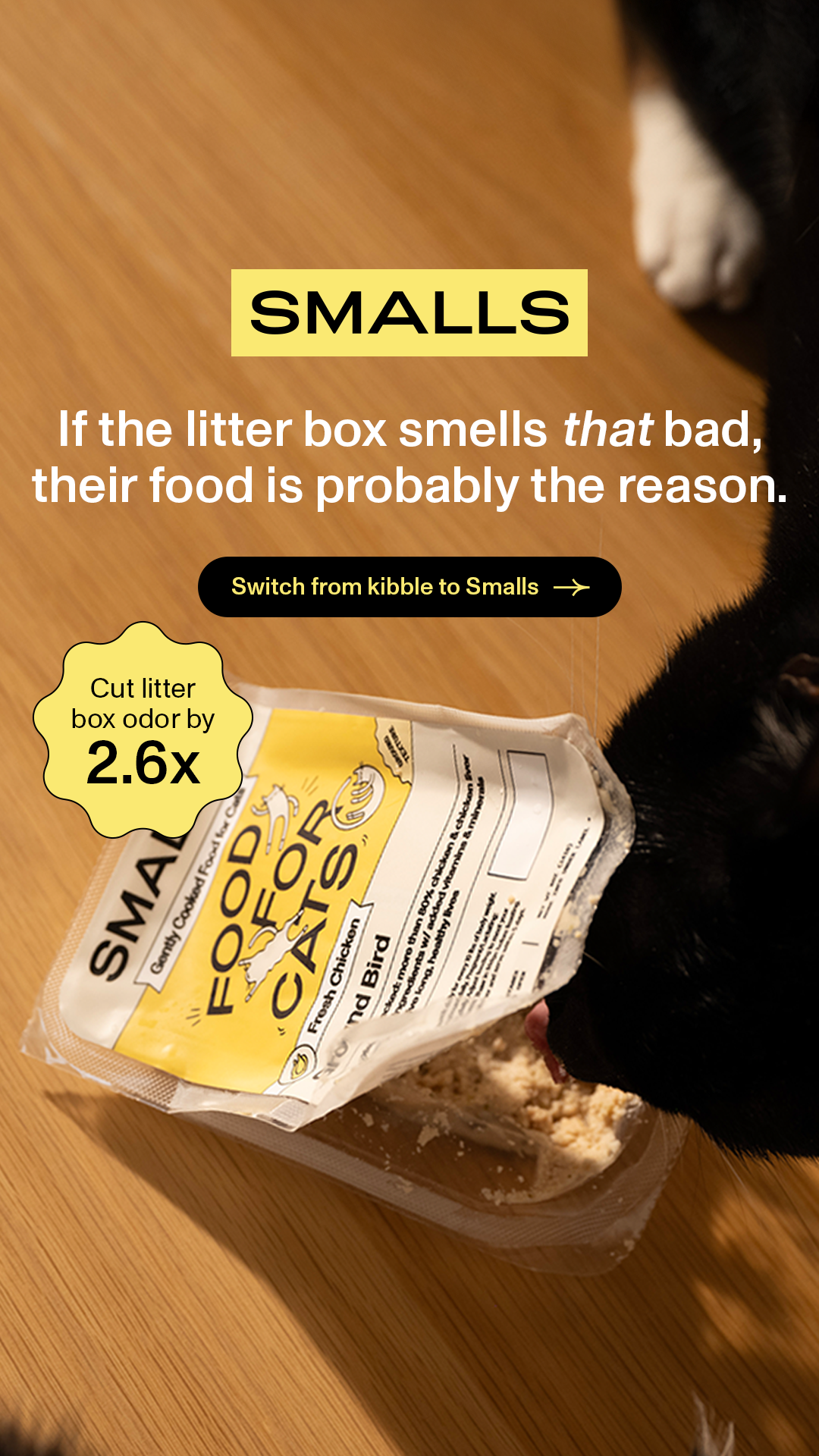 Smalls Facebook ad