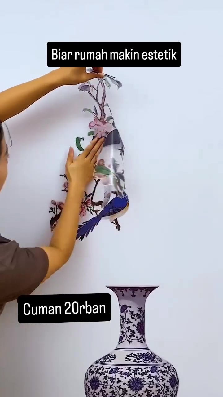 Racun Shopee Facebook ad: stiker tembok gampang pasang…