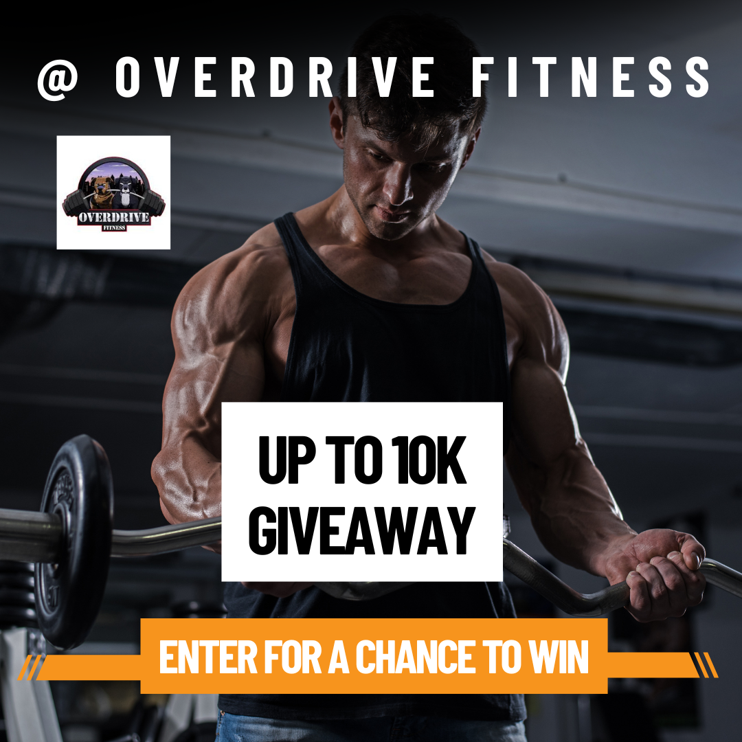 Overdrive Fitness Facebook ad: Enter for a Chance to WIN a Total Body Reset!