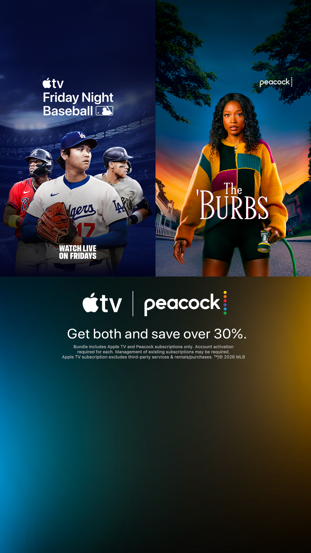 Peacock TV Facebook ad