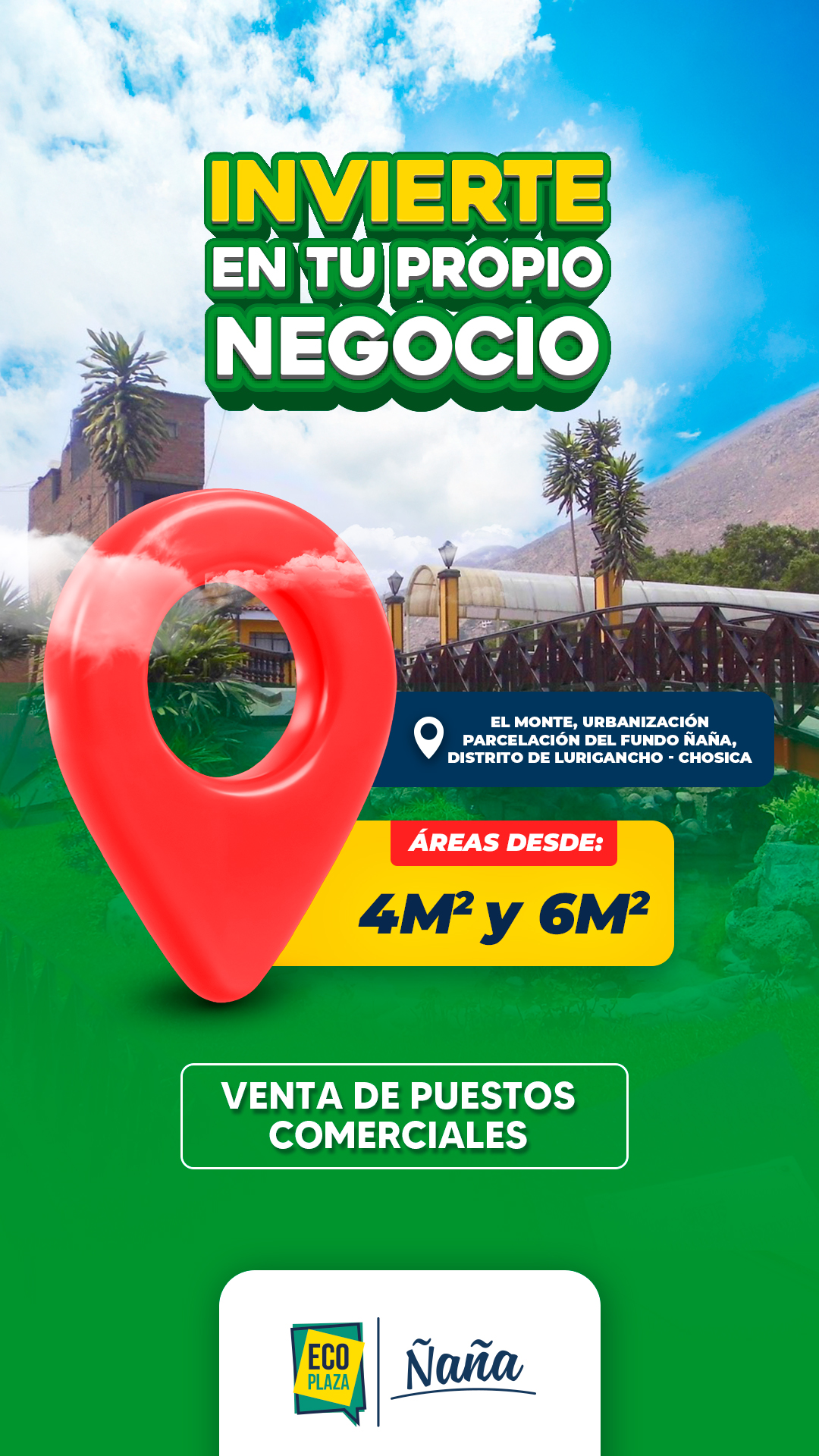Centro Comercial Eco Plaza Ñaña Facebook ad