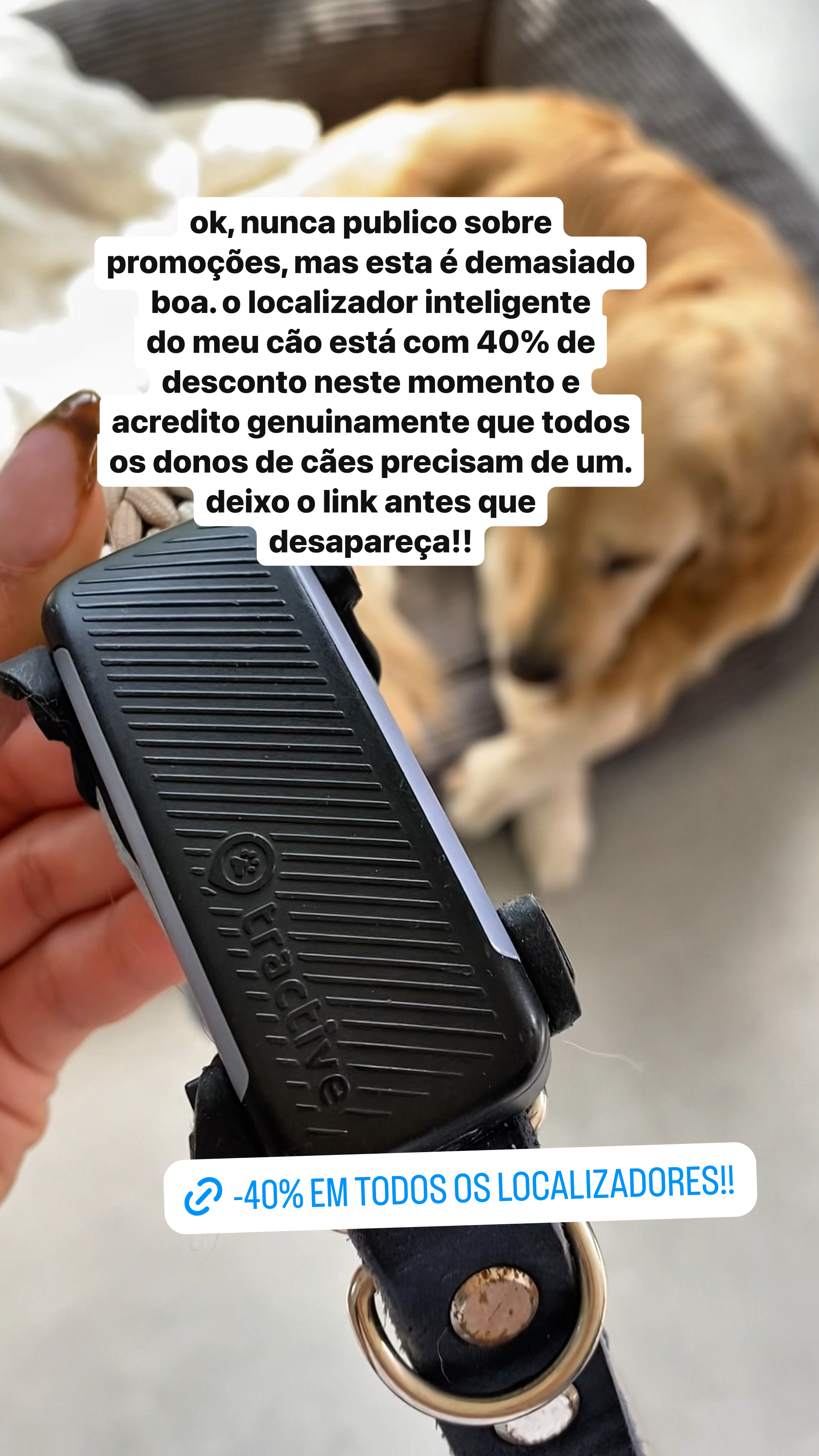 Tractive Facebook ad