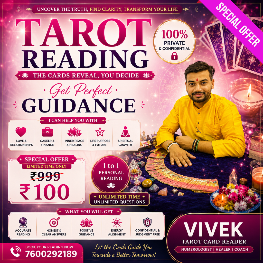 SOUL BY VIVEK Facebook ad: Need Clarity in Love, Career or Relationships?