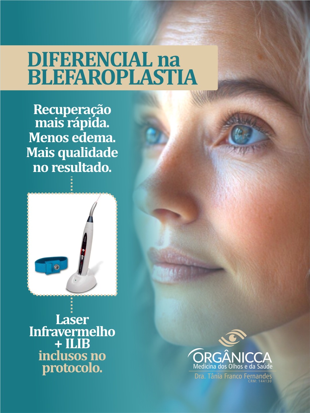 Orgânicca - Medicina dos Olhos e da Saúde Facebook ad: Aqui na Orgânicca Medicina, associamos duas tecnologias à…