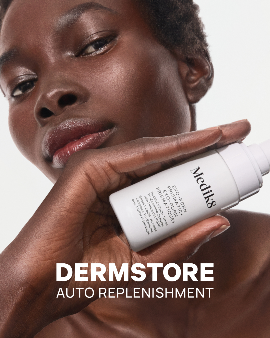 Dermstore Facebook ad: Never Run Out Again