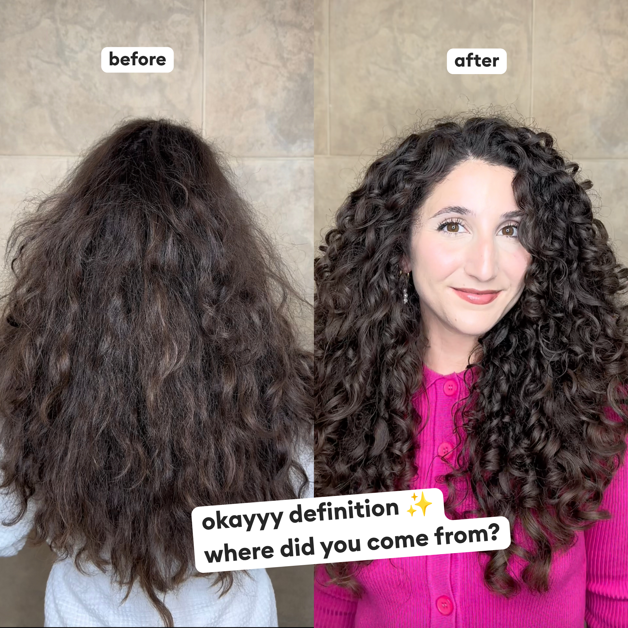 Flora & Curl Haircare Facebook ad