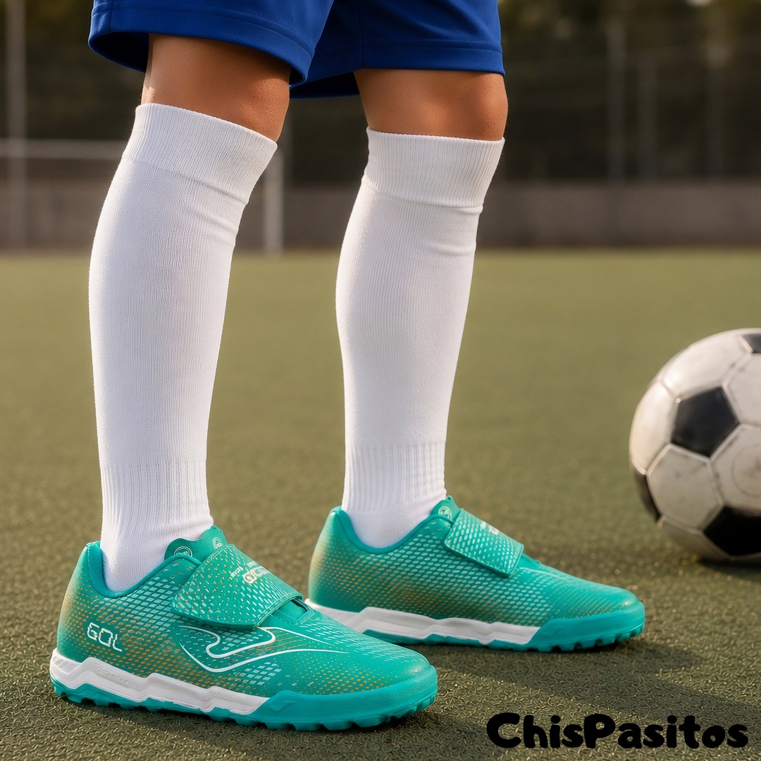 Chispasitos Zapatería Infantil Facebook ad: Zapatillas de fútbol barefoot para turf y sala.
