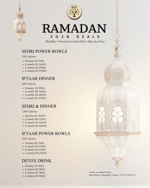 Basil Facebook ad: Fasting shouldn’t feel heavy.
