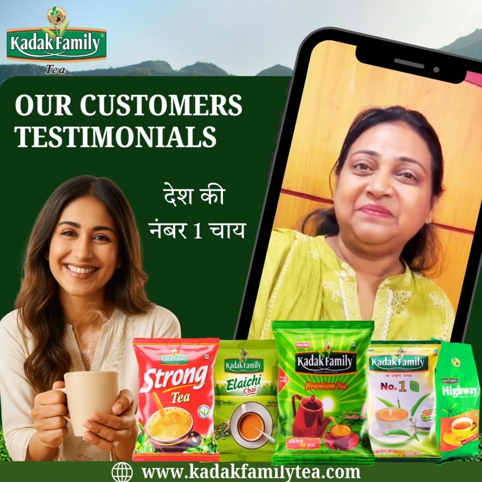 Kadak Family Tea Facebook ad from Oct 10, 2025
