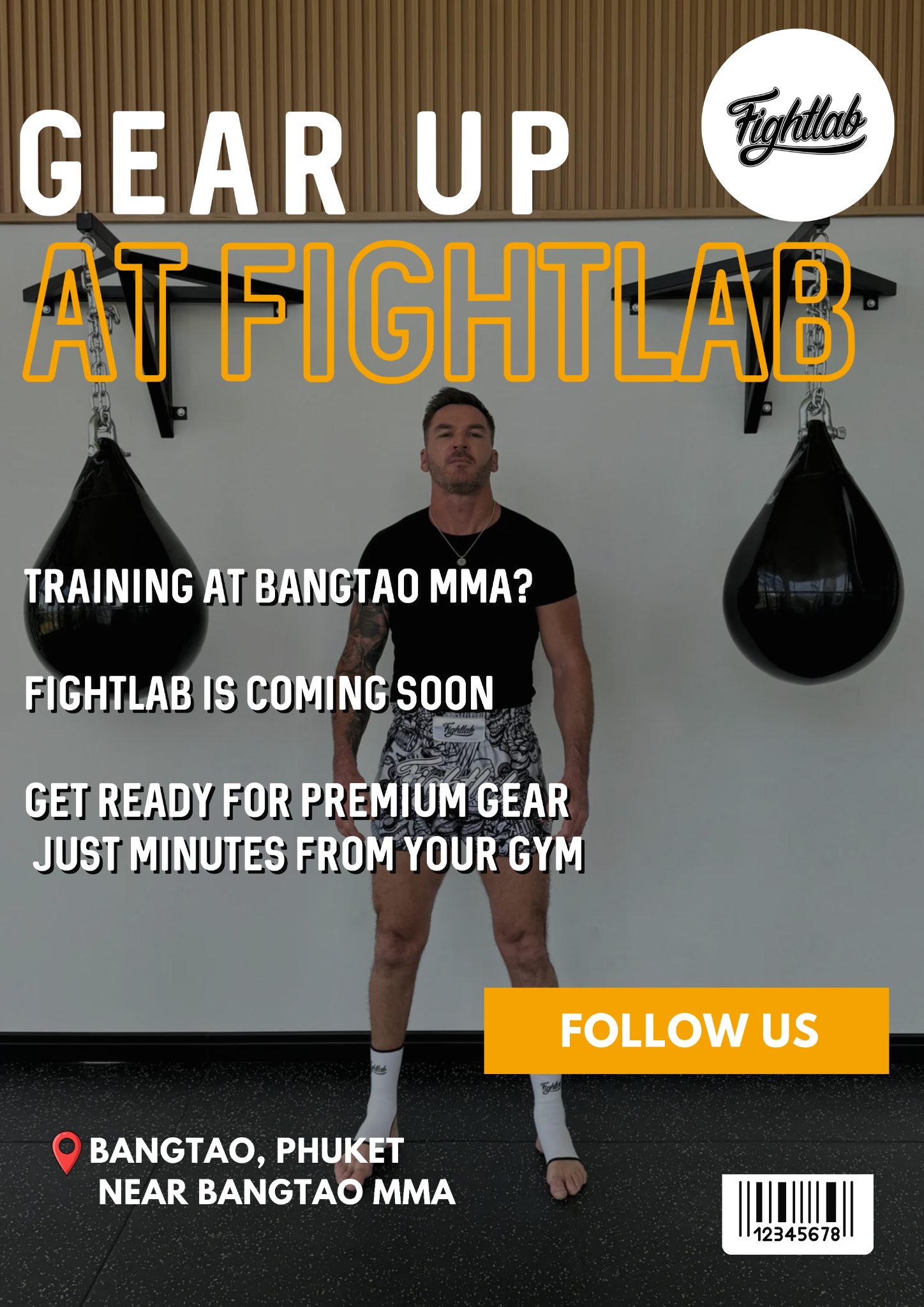 Fightlab Facebook ad: Training in Phuket?