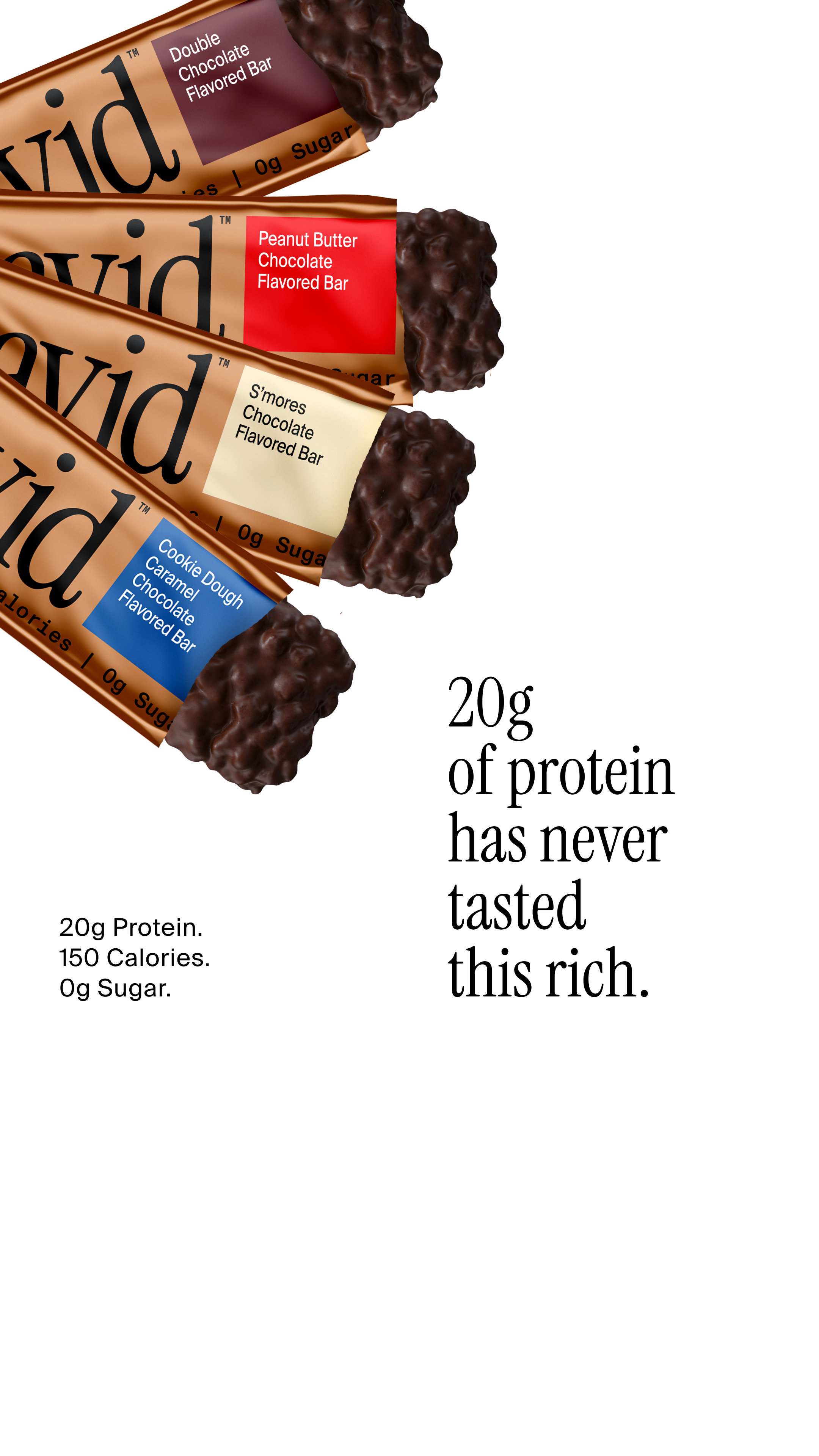 David Protein Facebook ad
