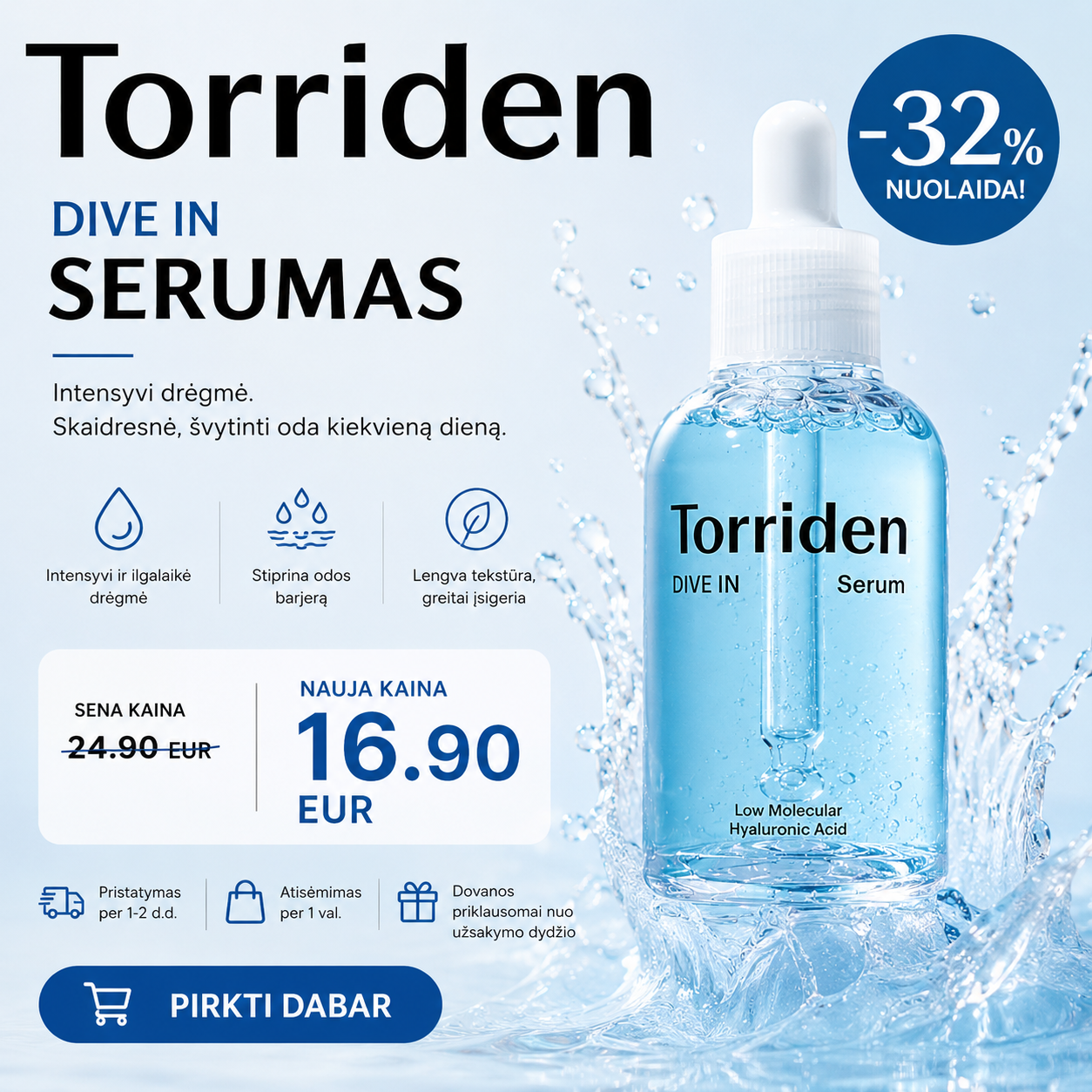 Bareskin.lt Facebook ad