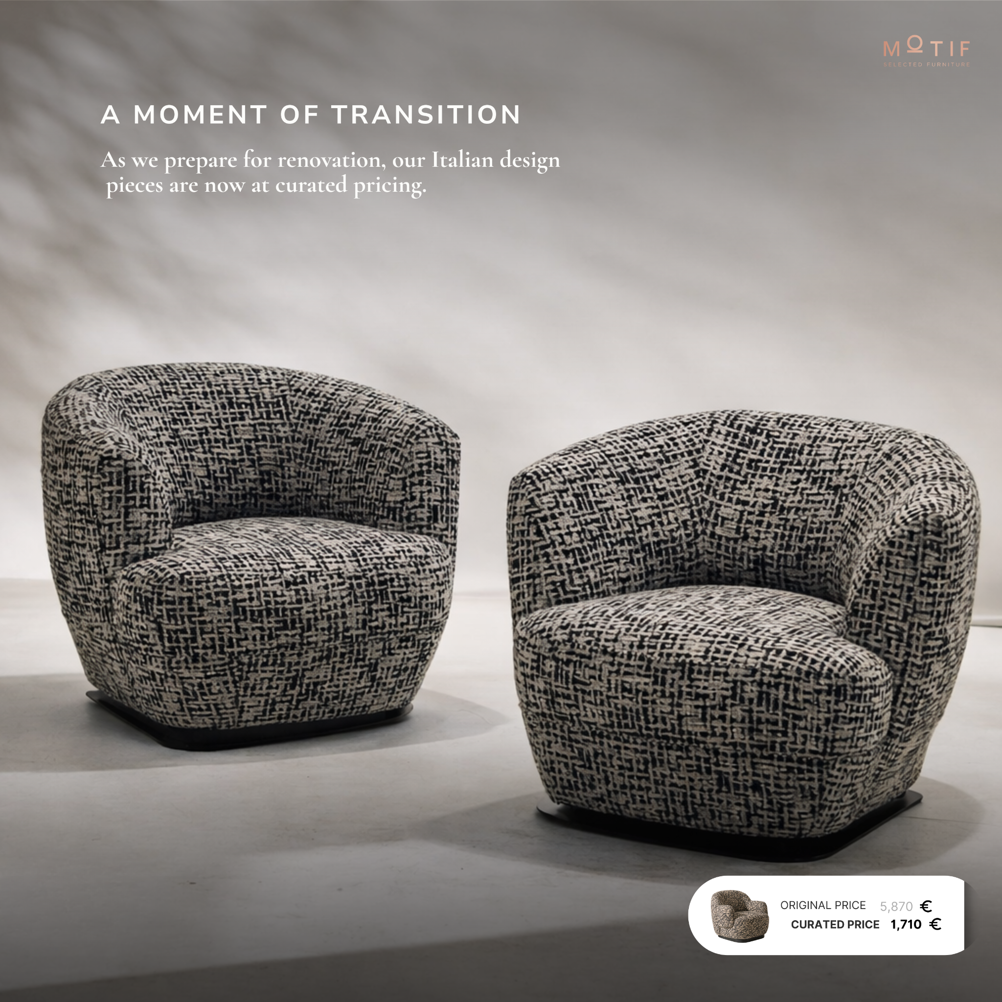 MOTIF - Selected Furniture Facebook ad