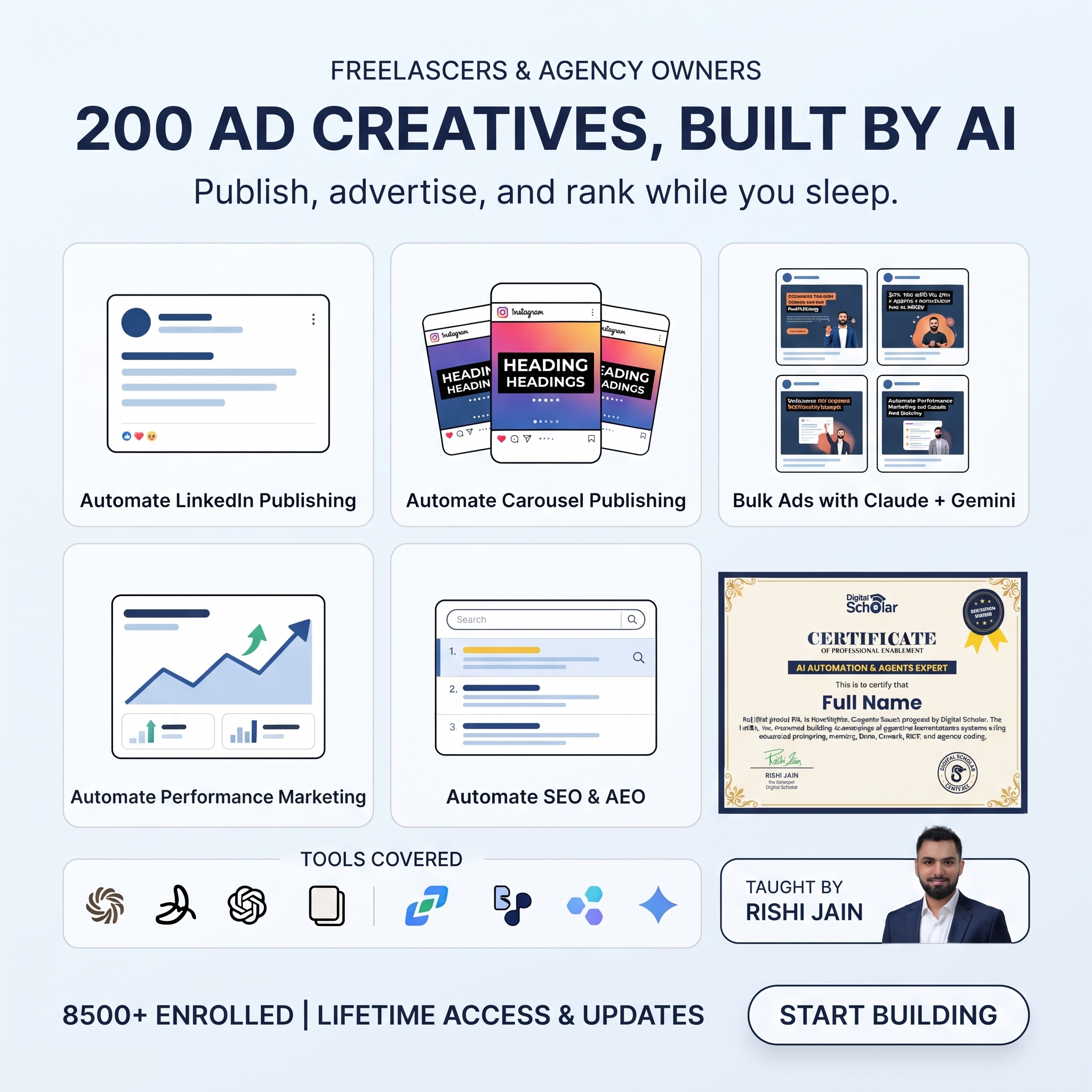 Rishi Jain Facebook ad