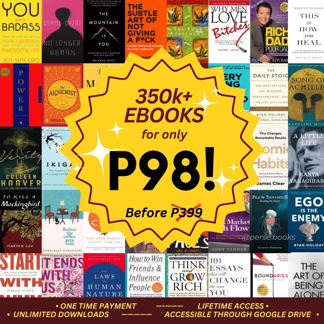 Perse Books Facebook ad: Hey bookworms! Grab our ultimate ebook bundle for…