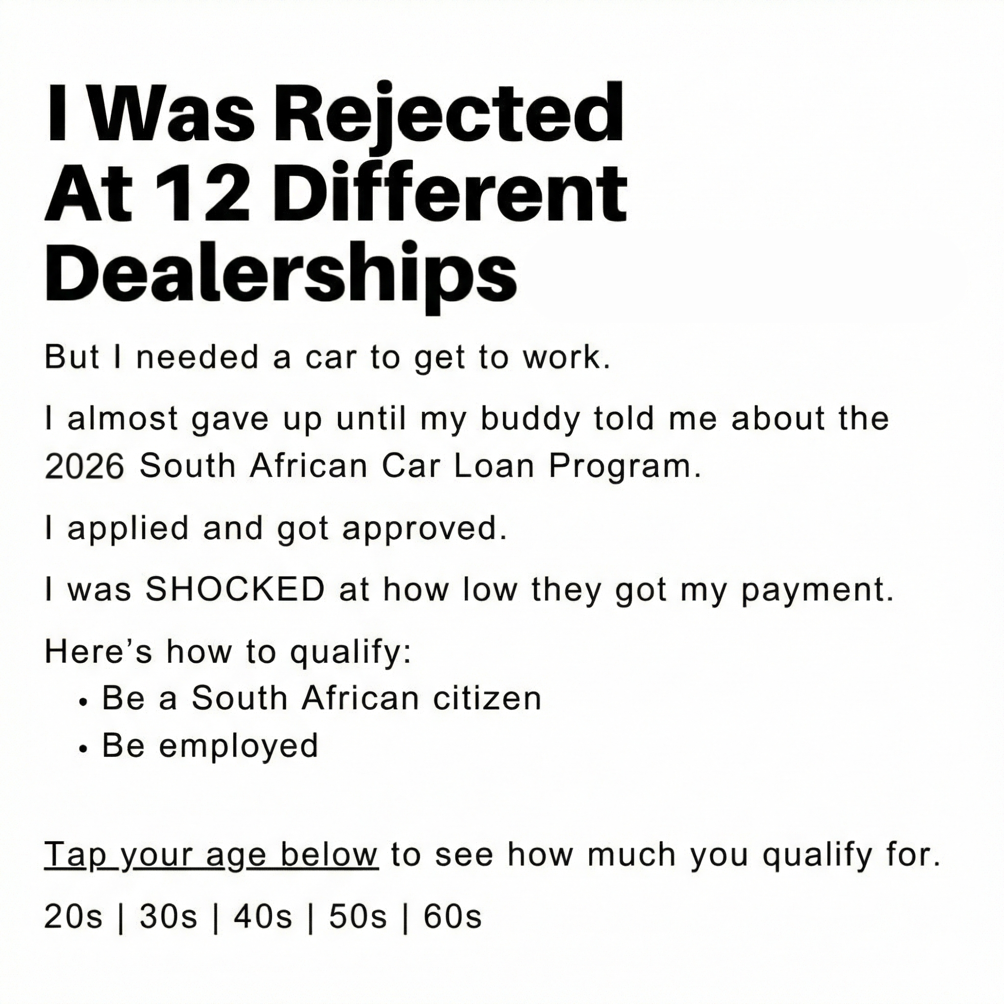 Taylor Malan Facebook ad