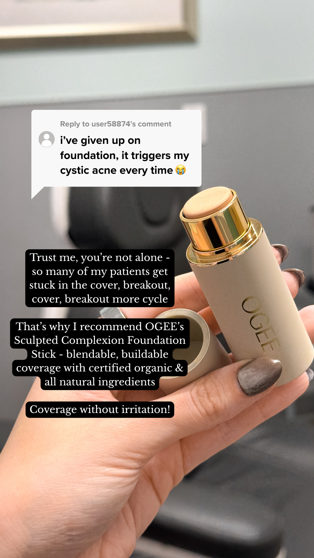 Aubrie Facebook ad