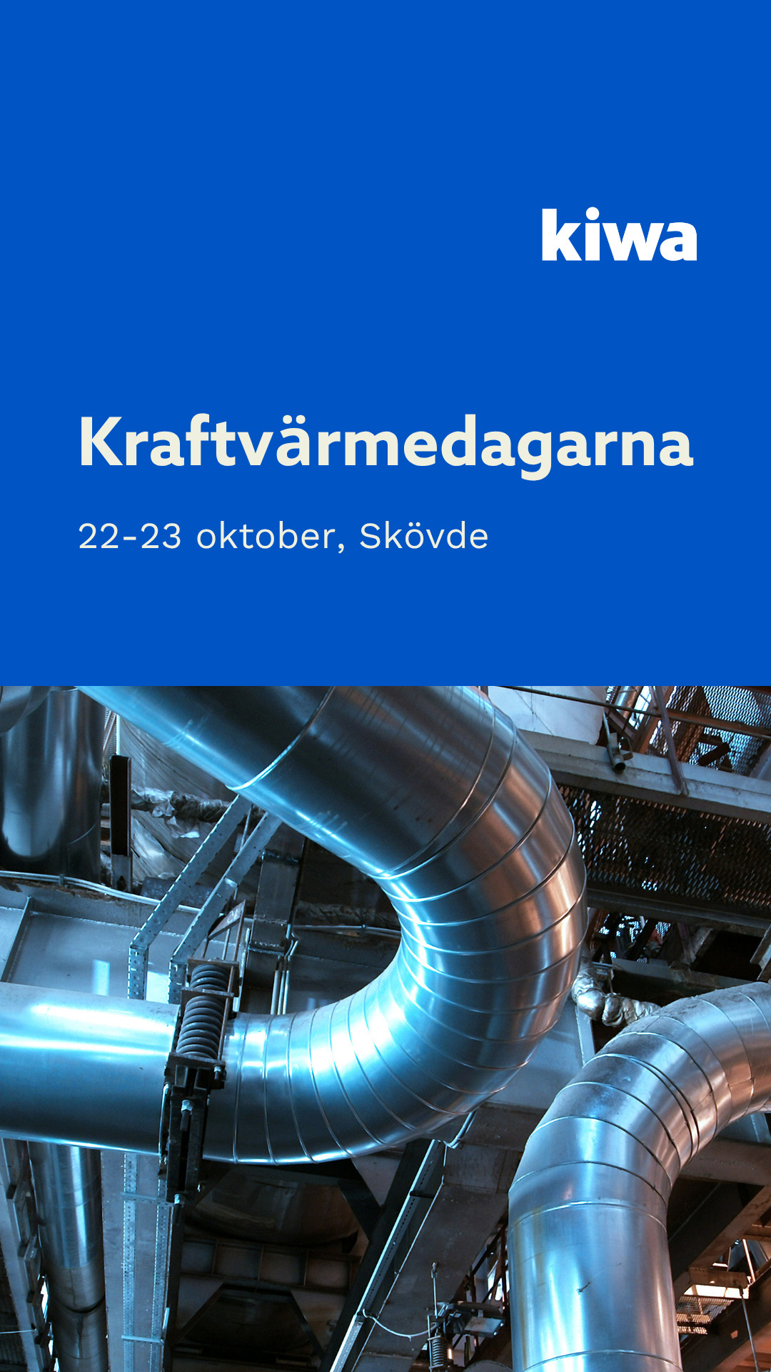 Kiwa Sverige Facebook ad: Kraftvärmedagarna | Skövde