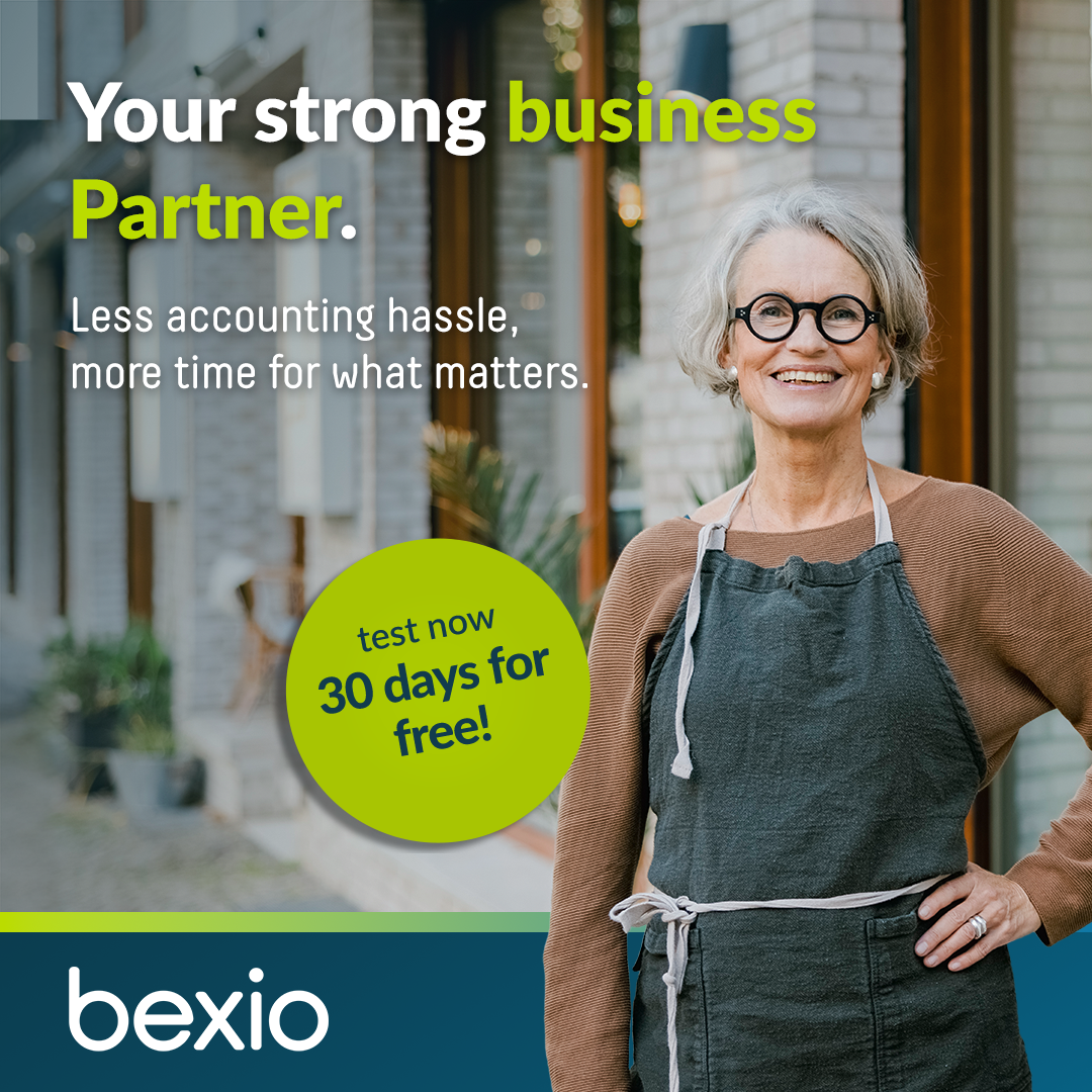 bexio Facebook ad