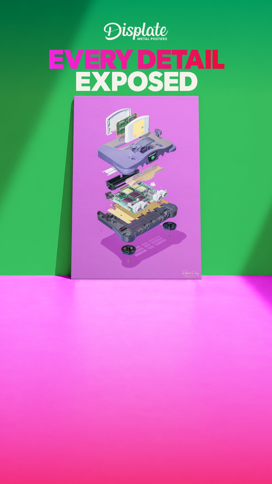 Displate Facebook ad