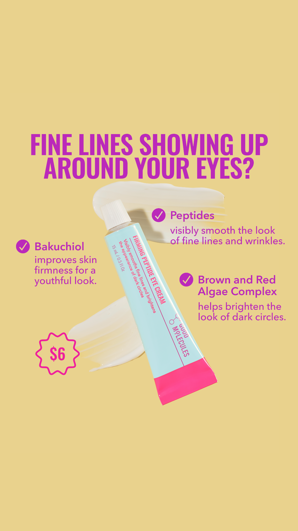 Good Molecules Facebook ad