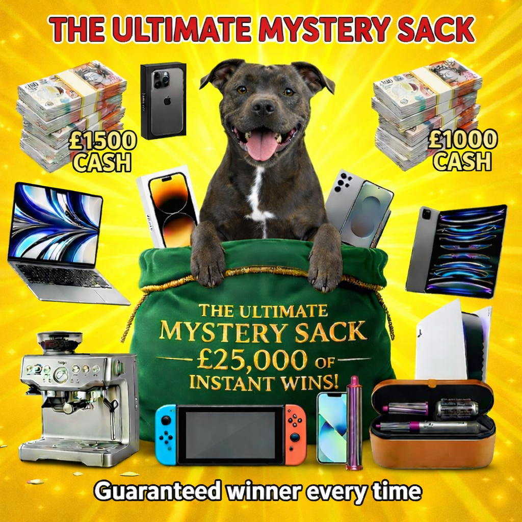 TopDog Prizes Facebook ad