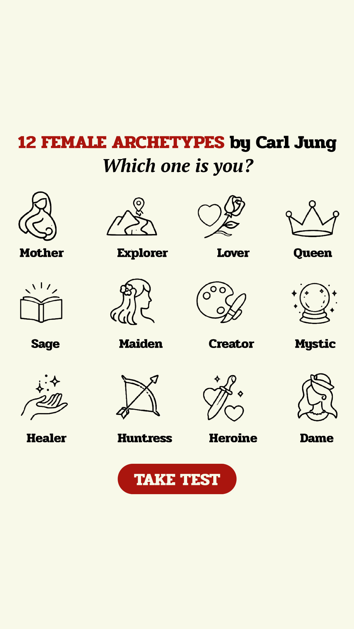 Personality Type Facebook ad