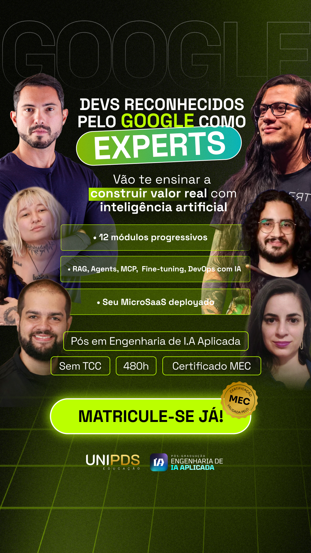 Unipds - Pós Graduação Facebook ad