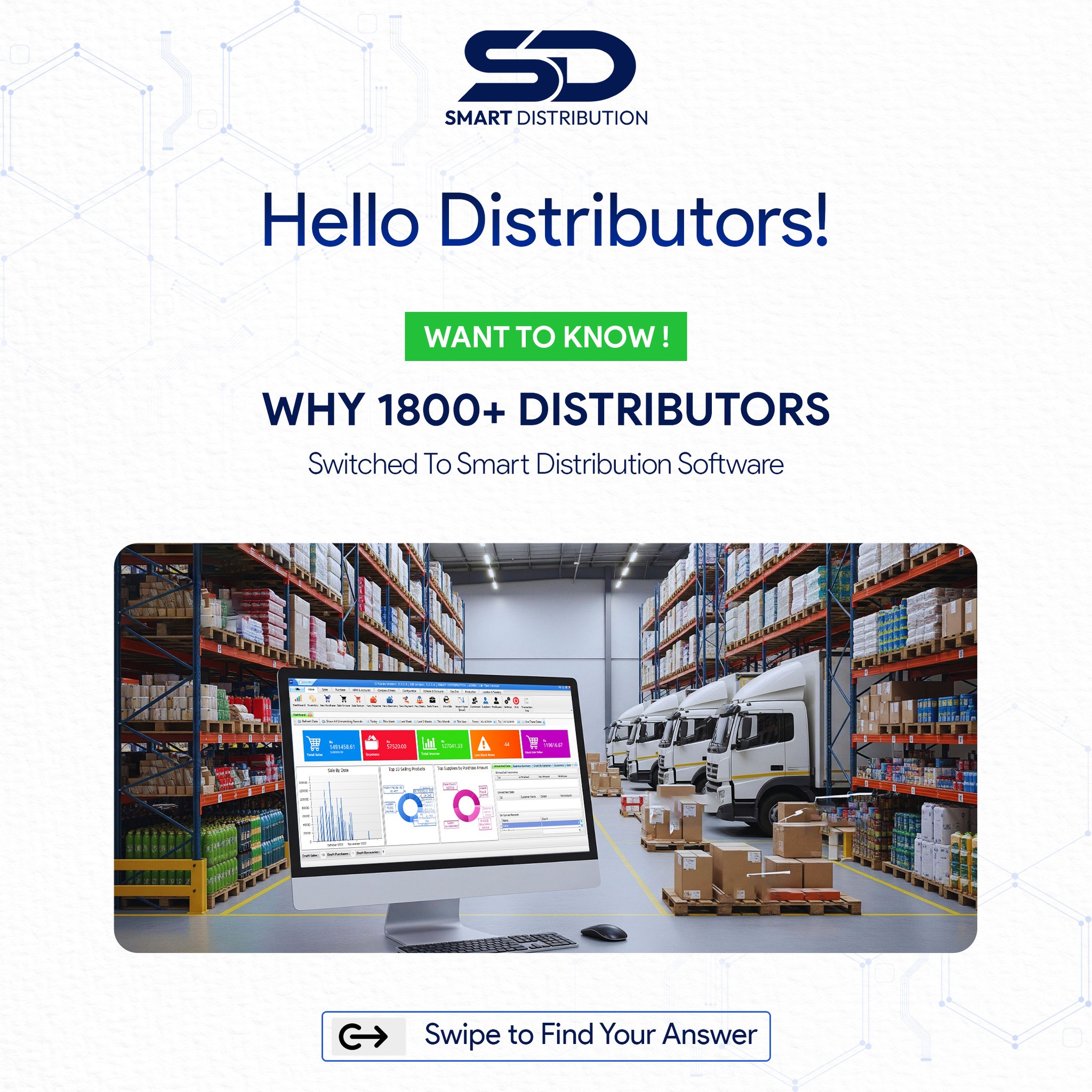 Smart Distribution Software Facebook ad