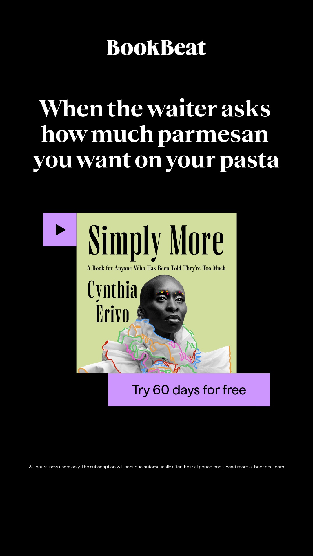 BookBeat Facebook ad from May 10, 2026