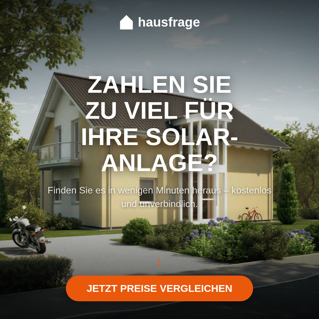 Hausfrage Facebook ad